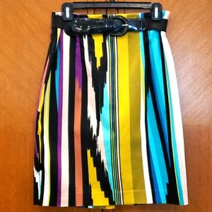 Multi color Pencil Skirt